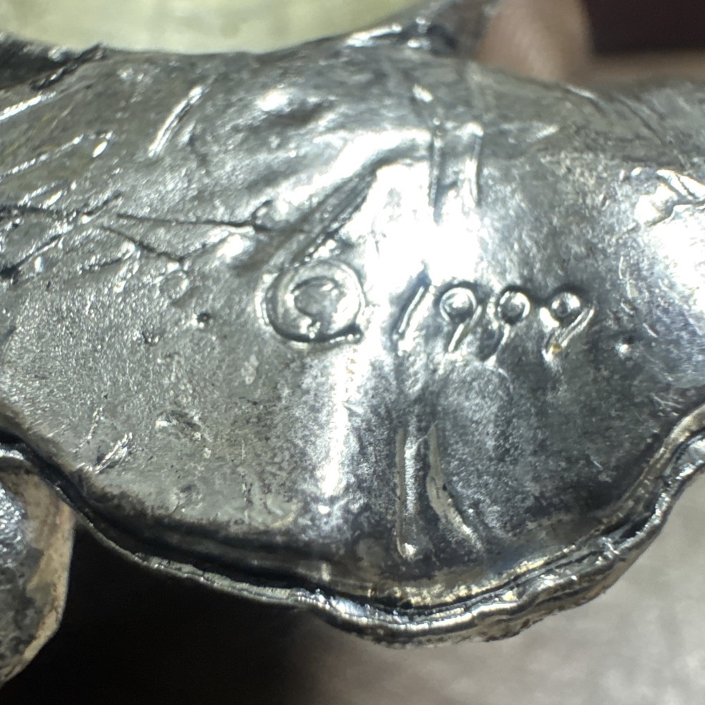 Arthur Court Elephant Head Aluminum Salt & Pepper Shaker HOLDER ONLY 1999 #1